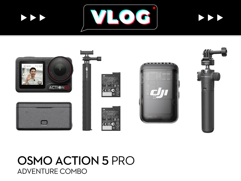 Osmo Action 5 Pro Vlog Bundle